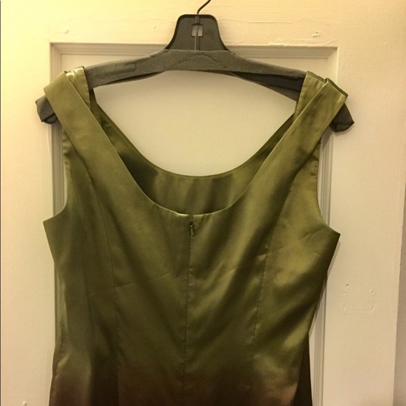 Vintage Designer Green Ombré Shift - Picture 5 of 7